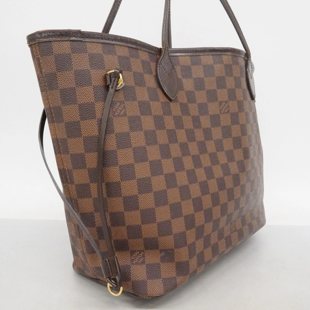 LOUIS VUITTON Authentic Brown Damier Neverfull MM Tote Bag - Picture 2 of 16